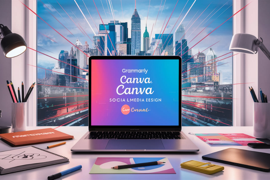 envato grammarly canva package